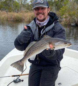 Fishing For Monster Winter Speckled Trout - Saltwater Angler